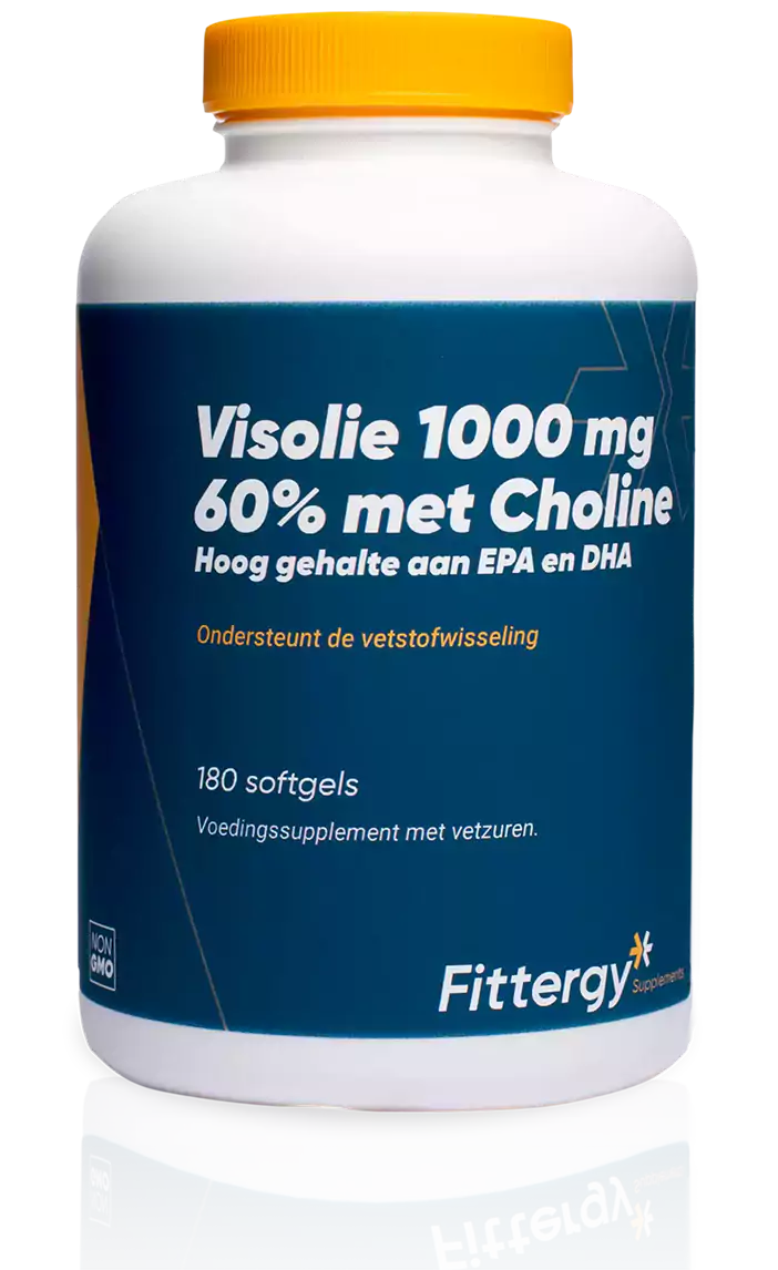 Visolie 60% omega-3 met Choline - 180 capsules